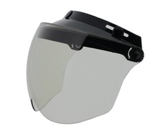 Flip-guard light smoke  helmet visor