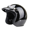Redbike RB-705 retro jethelm glans zwart | maat XS