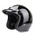 RB-705  open face helmet gloss black