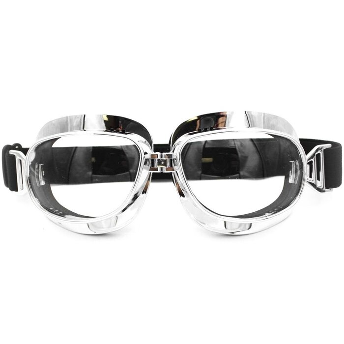 CRG chrome aviator goggles
