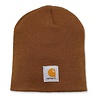 Carhartt wip acrylic knit beanie brown