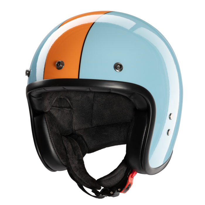 Redbike RB-801 retro jet helmet Gasoline