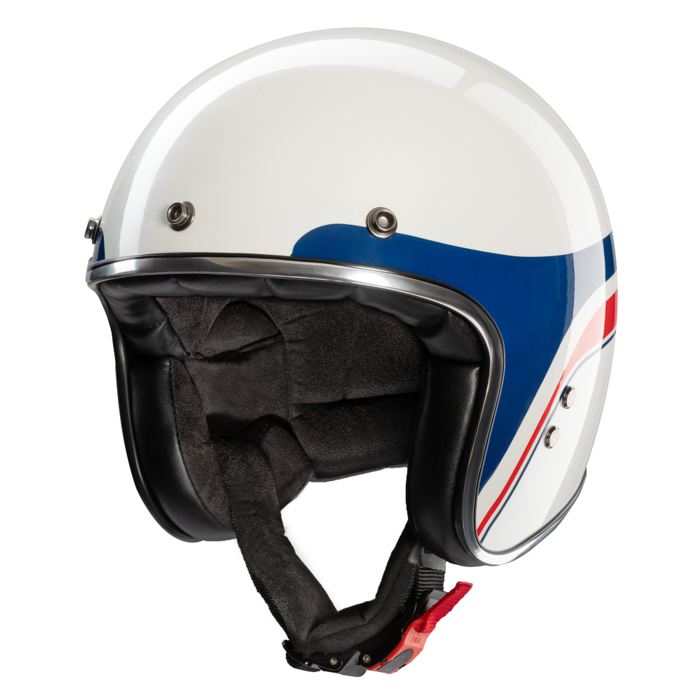 Redbike RB-803 retro jet helmet Silverstone