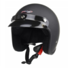 Redbike RB-710 Retro Jethelm mattschwarz | Größe XS