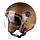 ant jet helmet with external visor | matt bronze | ECE 22.06