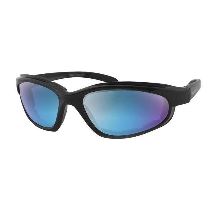 Bobster Fat Boy motorcycle sunglasses - cyan