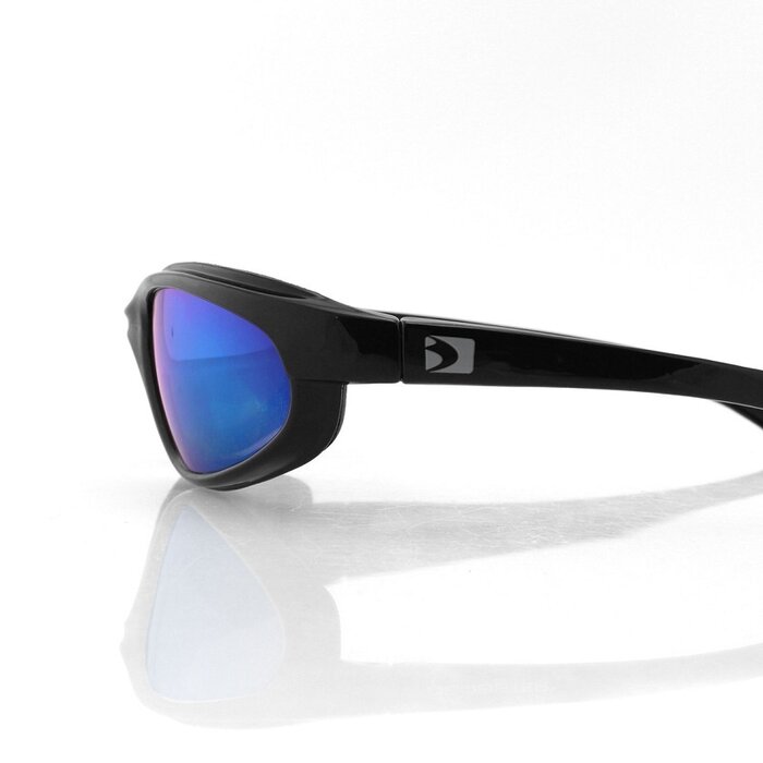 Bobster Fat Boy motorcycle sunglasses - cyan