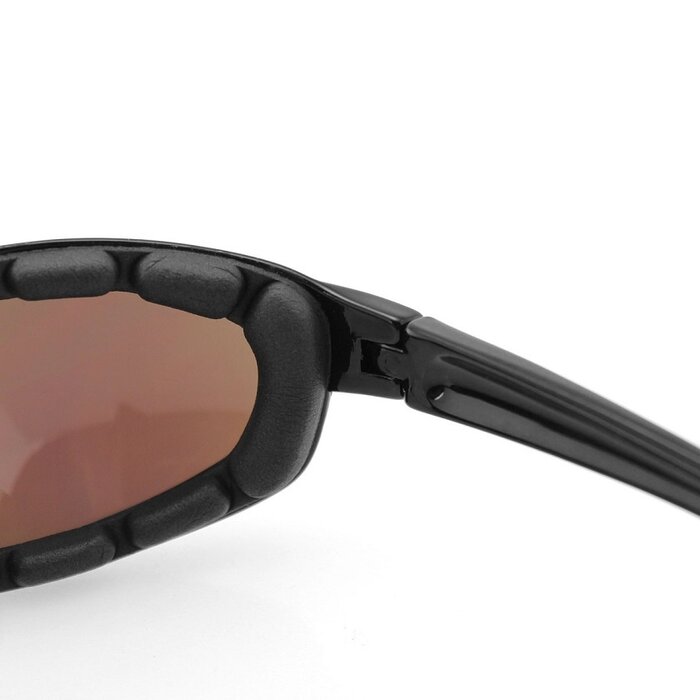 Bobster Fat Boy Motorrad Sonnenbrille - cyan