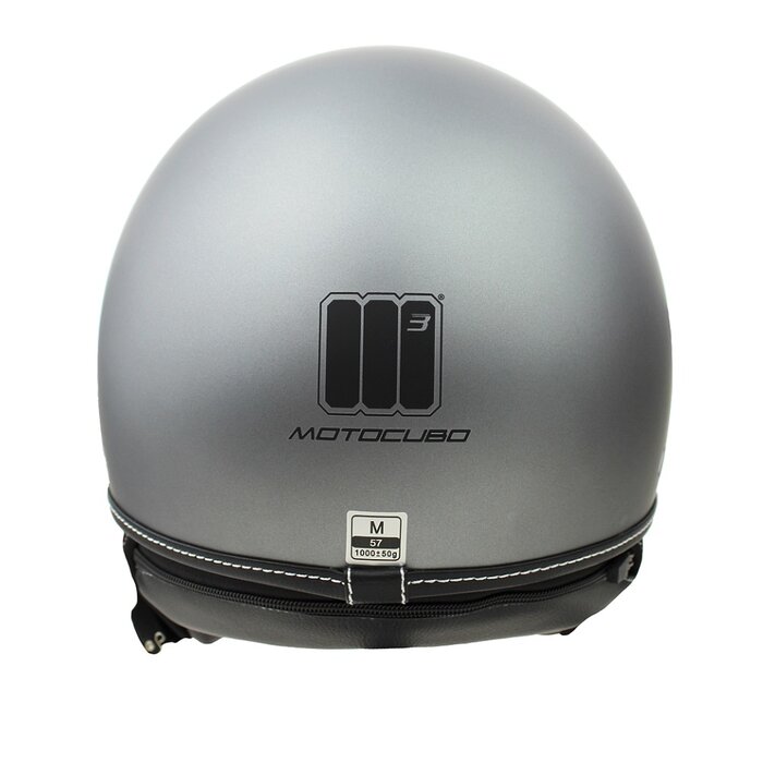 Motocubo beetle jethelm met vizier | mat titanium | ECE 22.05