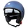 beetle jet helmet with visor | matt blue | ECE 22.05