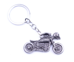 Schlüsselanhänger Silber Ghost Rider