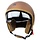 Beetle Jethelm mit Visier | matt bronze | ECE 22.06