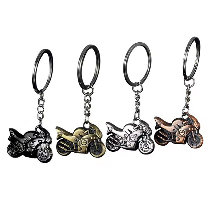 Keychain Silver Crotch Rocket