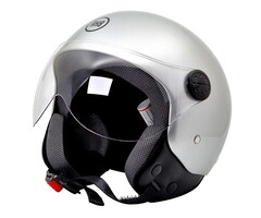 BHR 800 easy vespa helmet silver