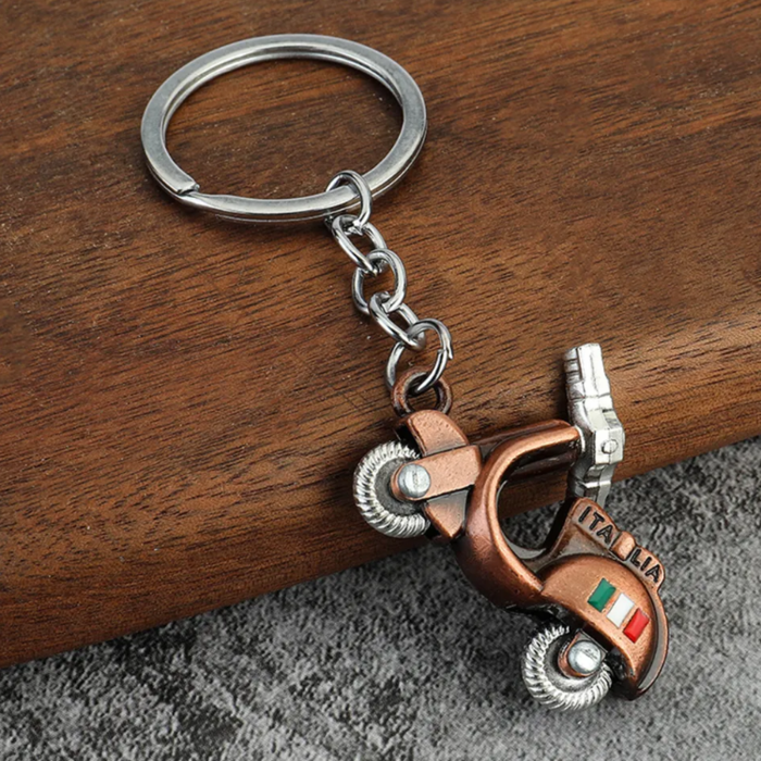Keychain Italian Copper Scooter