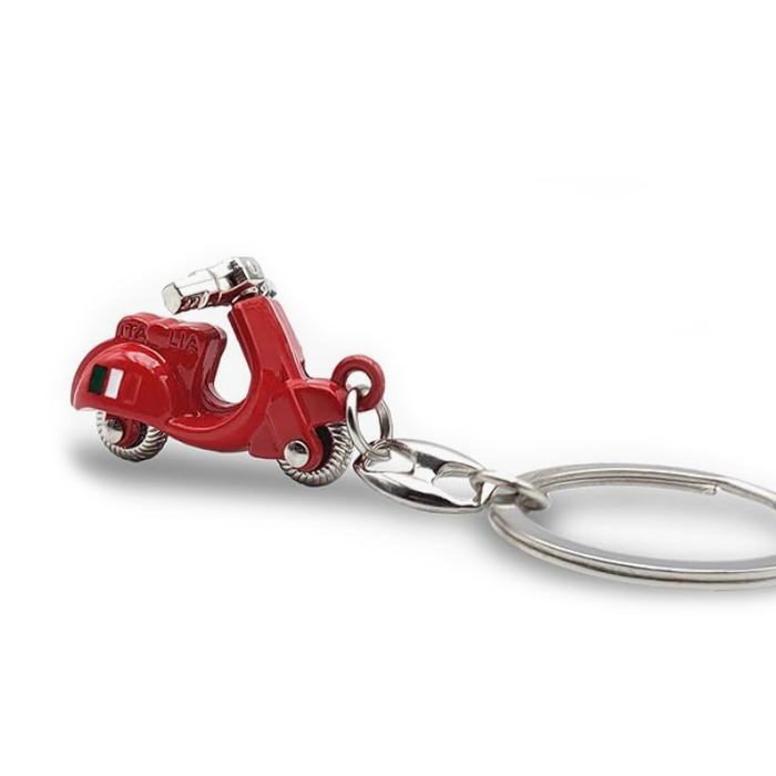 Keychain Italian Red Scooter