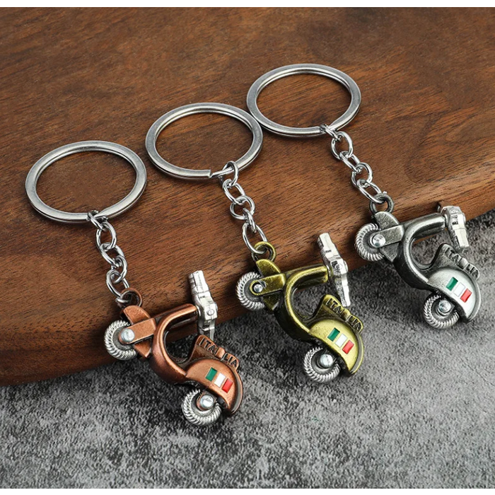 Keychain Italian Red Scooter