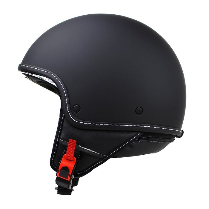 Motocubo beetle jet helmet with visor | matt black