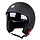 beetle jet helmet with visor | matt black