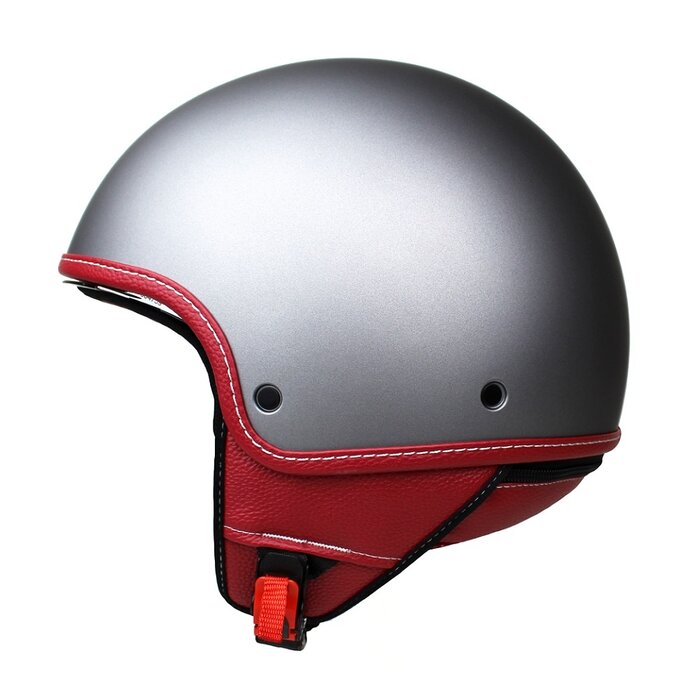 Motocubo beetle jethelm met vizier | mat titanium | ECE 22.06