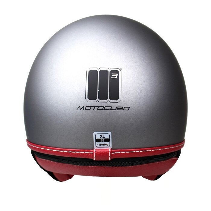 Motocubo beetle jethelm met vizier | mat titanium | ECE 22.06