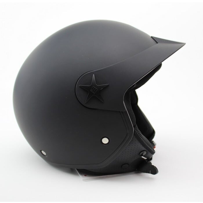 BHR 833 peak open face helmet matt black | size S | outlet