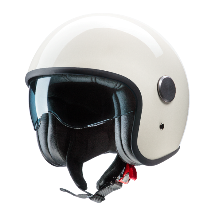 Redbike RB-862 Klassischer Jethelm altweiß