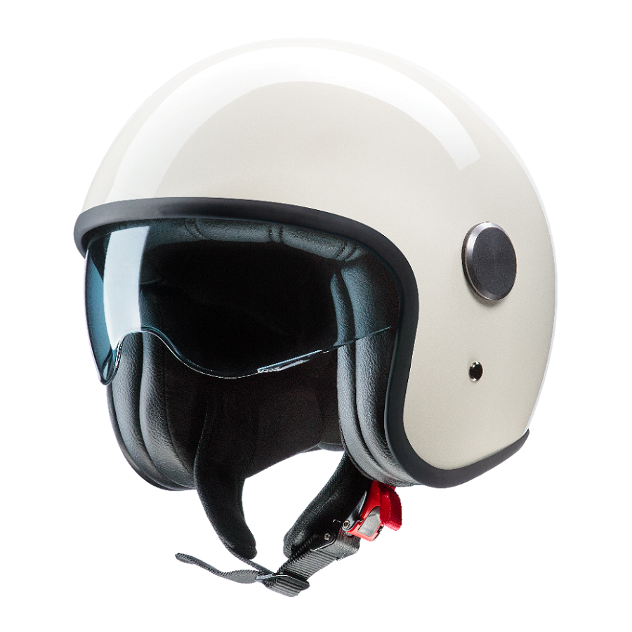 Redbike RB-862 Klassischer Jethelm altweiß