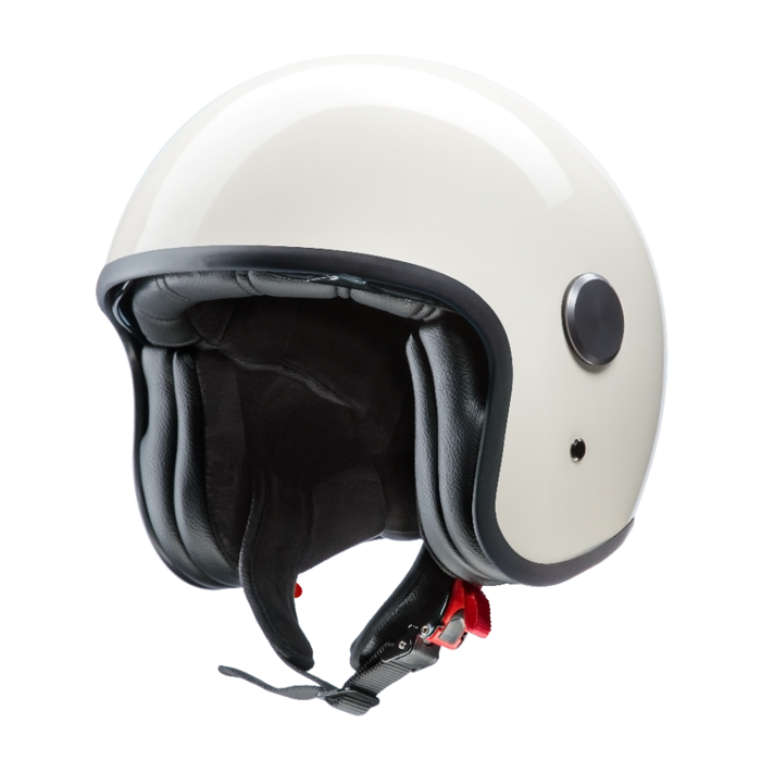 Redbike RB-862 classic jethelm vintage wit