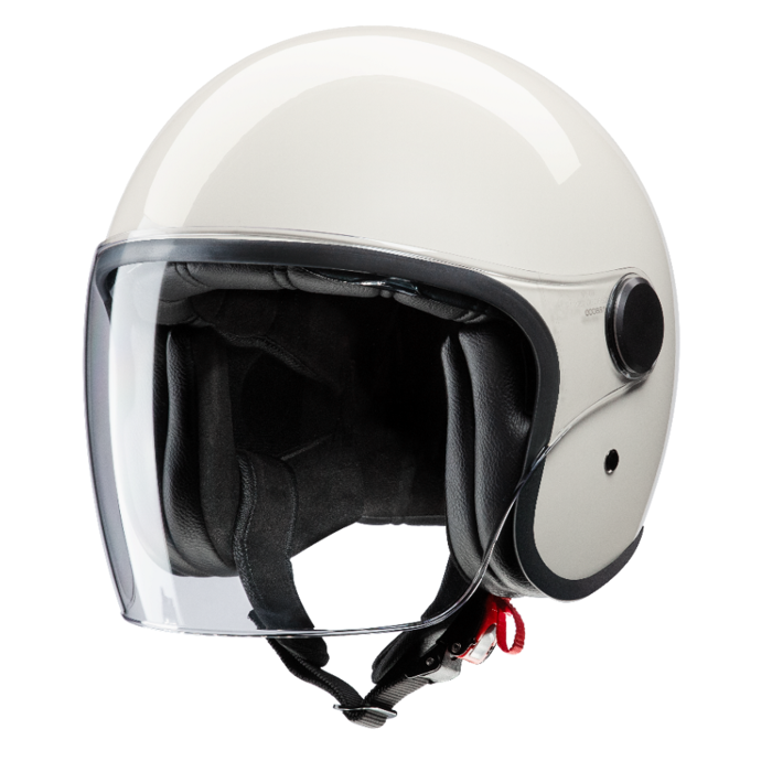 Redbike RB-862 classic jet helmet vintage white