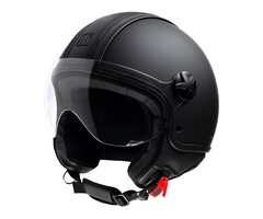 Motocubo top ant jethelm | mat zwart