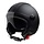 top ant jet helmet with visor | matt black | ECE 22.06