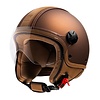 Motocubo top ant jet helmet | matt bronze