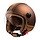 top ant jet helmet with visor | matt bronze | ECE 22.06