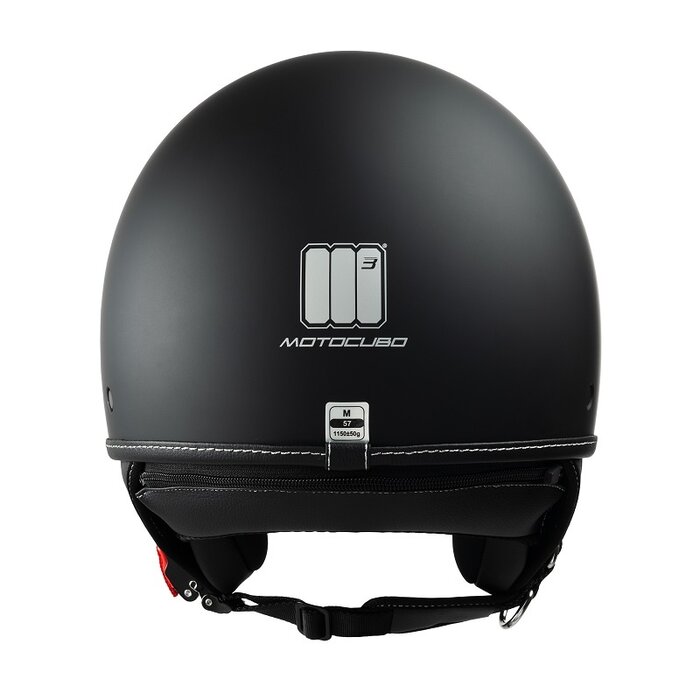 Motocubo beetle evo jethelm met vizier | mat zwart | ECE 22.06