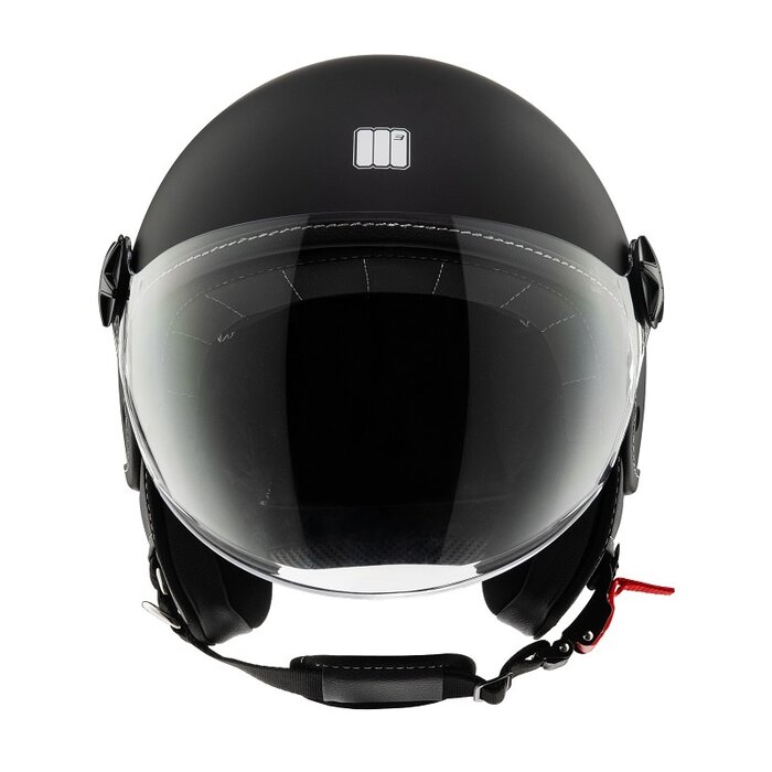 Motocubo beetle evo jethelm met vizier | mat zwart | ECE 22.06