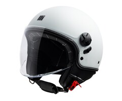 Motocubo beetle evo jet helmet | white