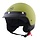 839 retro open face helmet green | ECE 22.06