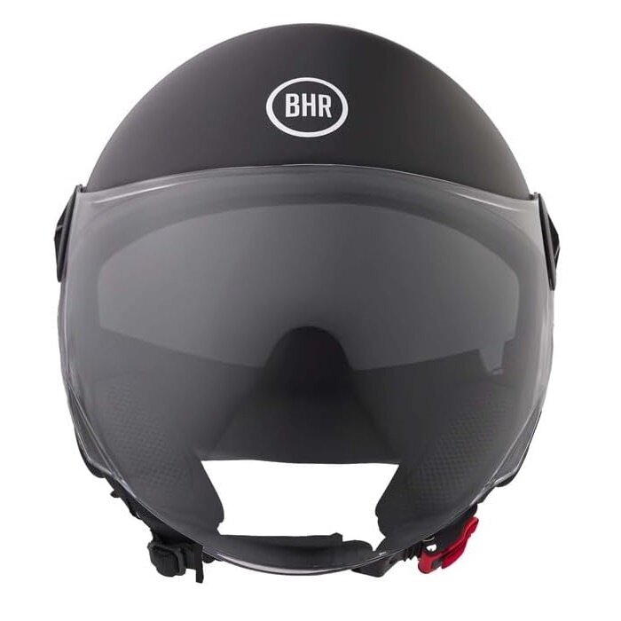 BHR 840 dual shield vespa helmet matt black | ECE 22.06
