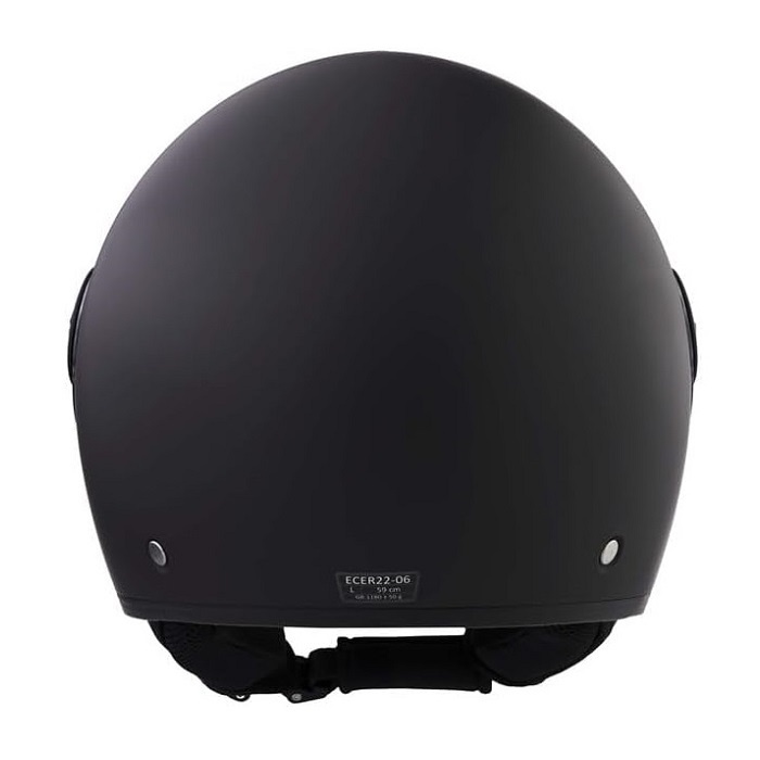 BHR 840 dual shield vespa helmet matt black