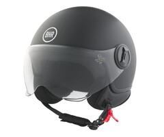 BHR 835 Vespa helm mattschwarz