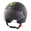 BHR 835 vespa helm zwart stripe