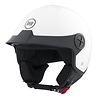 BHR 833 peak open face helmet shiny white