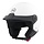 833 peak open face helmet shiny white | ECE 22.06