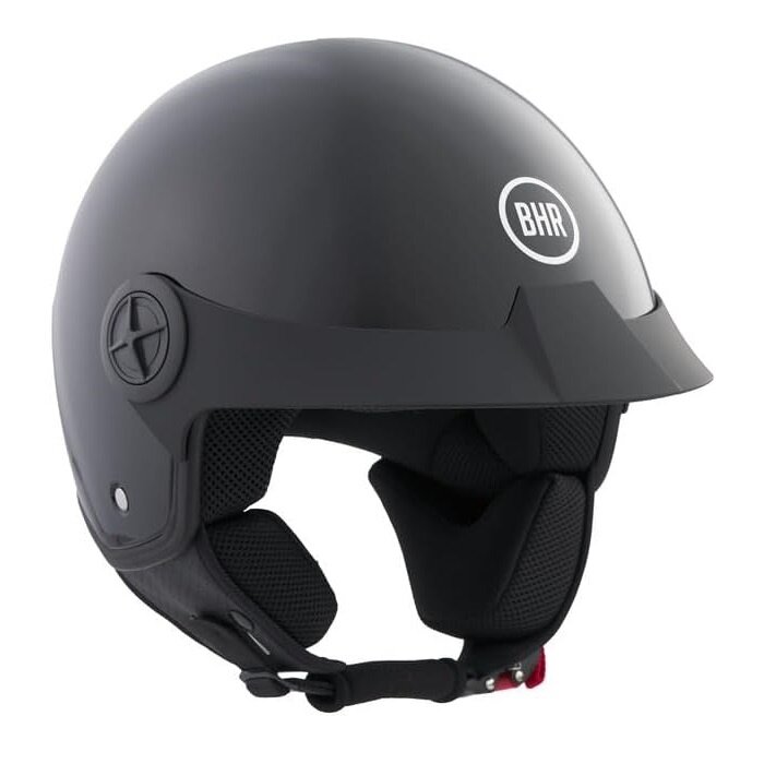 BHR 833 peak jethelm glans zwart | ECE 22.06