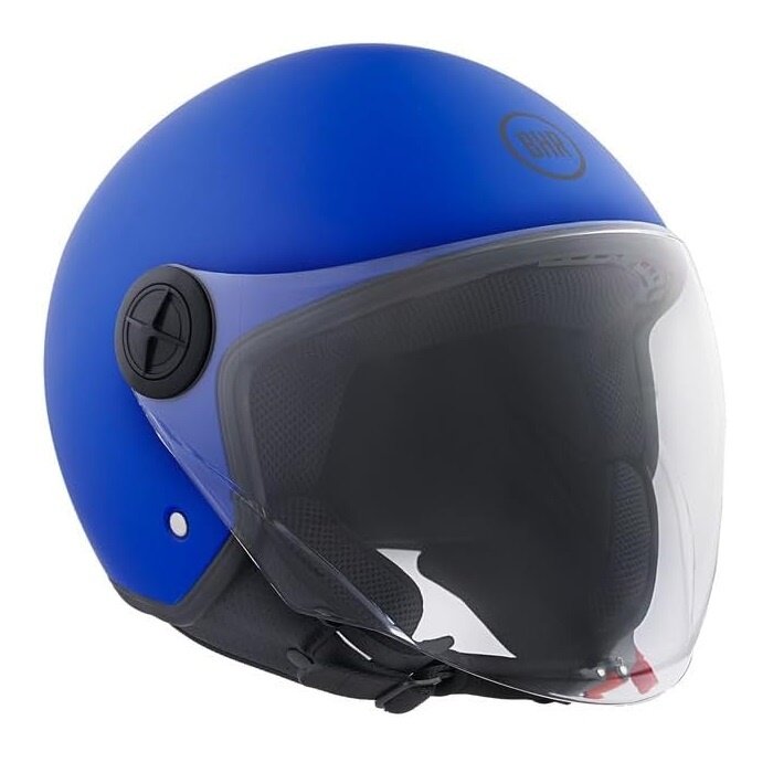 BHR 832 minimal vespa helm mat blauw | ECE 22.06