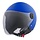 832 Minimal Vespa Helm mattblau | ECE 22.06