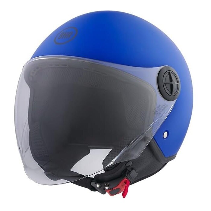 BHR 832 minimal vespa helmet matt blue | ECE 22.06