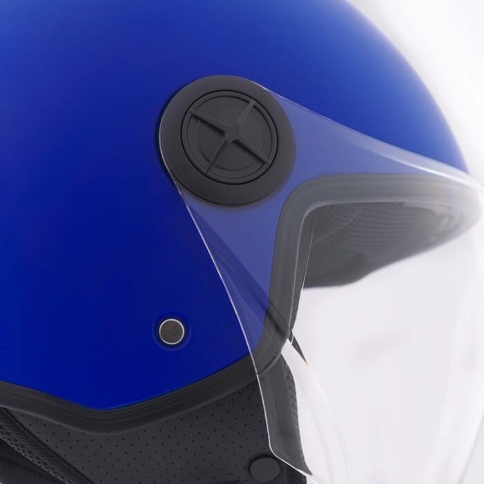 BHR 832 minimal vespa helm mat blauw | ECE 22.06