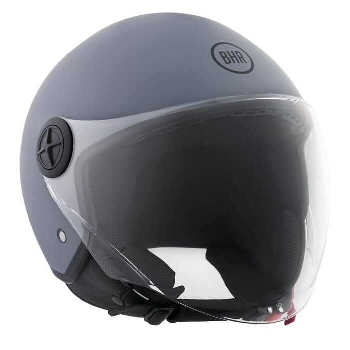 BHR 832 minimal vespa helm mat grijs | ECE 22.06